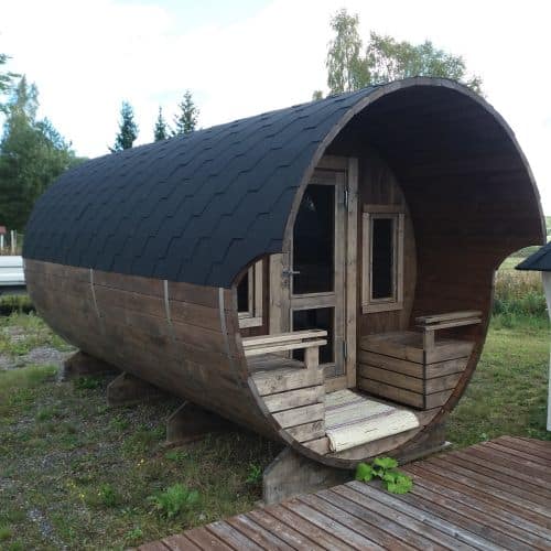 tynnyrisauna alisa barrel sauna kustavin pihasaunat